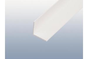 Winkelprofil aus PVC 30/30 in weiß